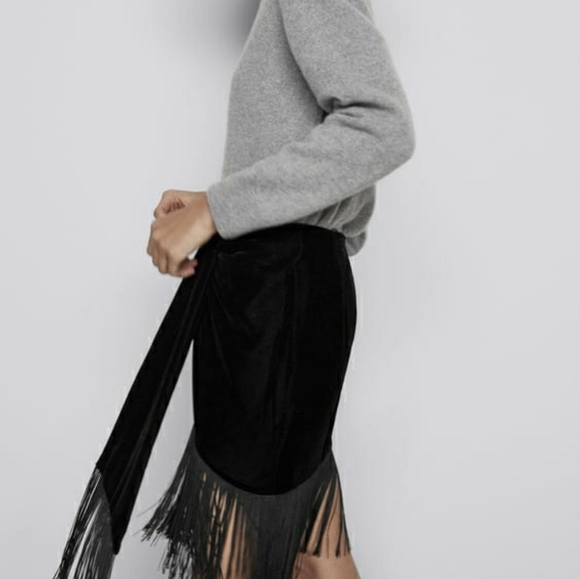 NWTs zara fringe skirt - Picture 5 of 5